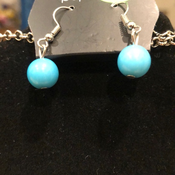 Short neckless blue clear frosted needs - Picture 2 of 4